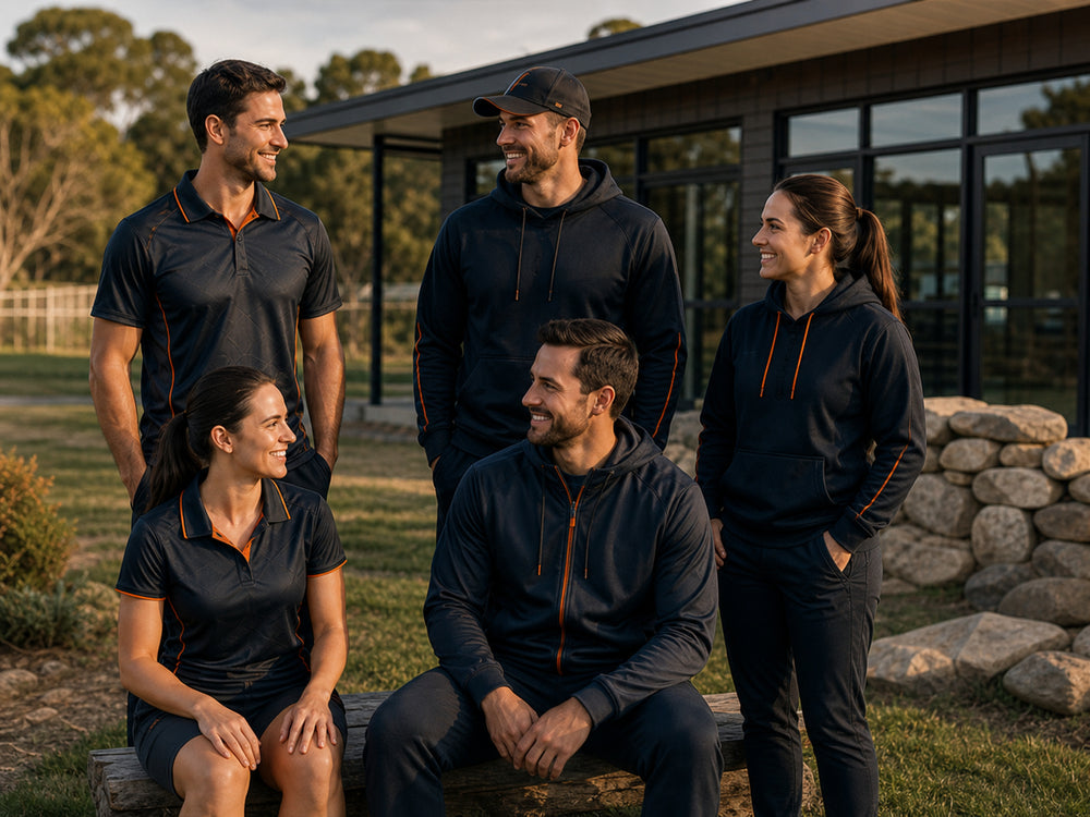 Coordinated club playing, training and off-field apparel