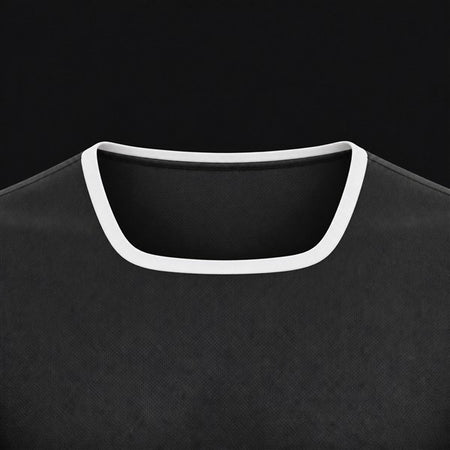 AFL U-Neck collar on a custom jersey