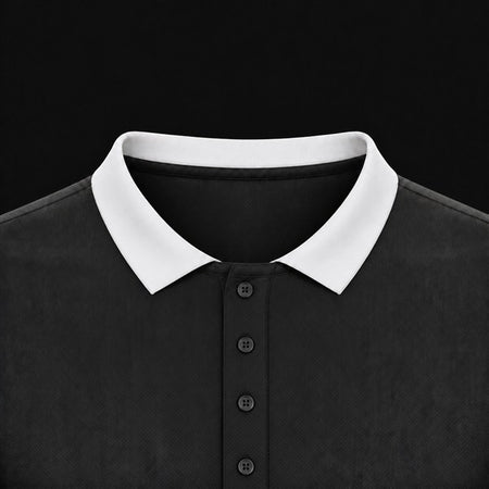 Baseball Full-Button collar on a custom jersey