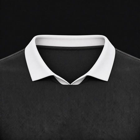 Traditional Rugby Collar collar on a custom jersey