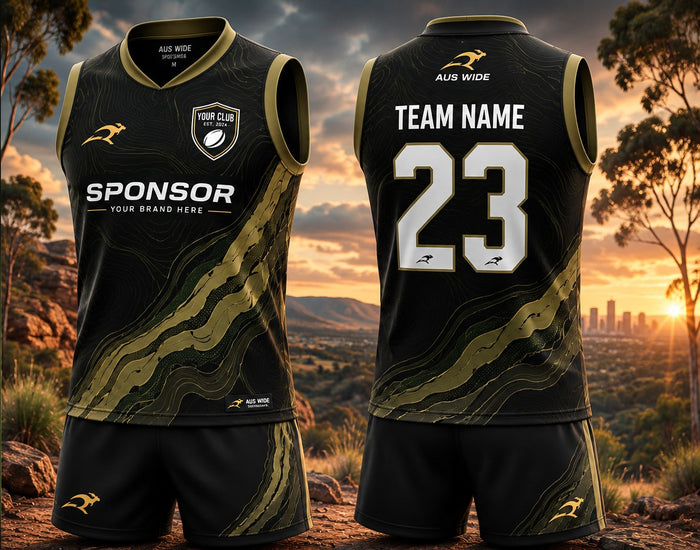 Custom teamwear design TERRAIN — AFL