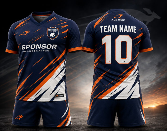 Custom teamwear design VELOCITY — Rugby league