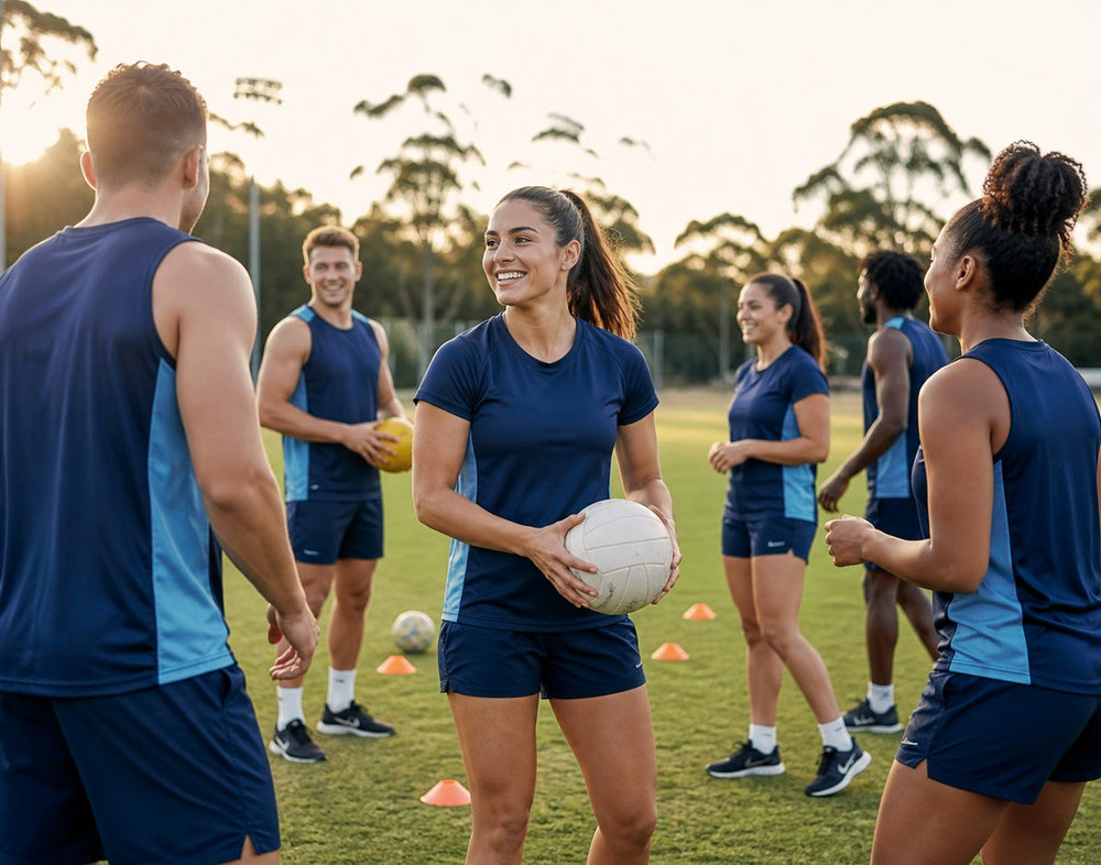Custom training apparel collection by Aus Wide Sportswear
